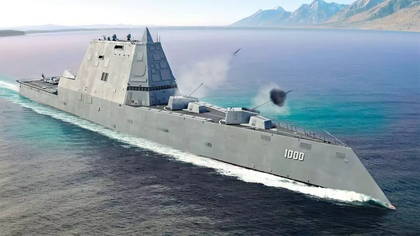 Niszczyciel USS Zumwalt kończy główne testy przed wyposażeniem go w pociski hipersoniczne o zasięgu 2700 km