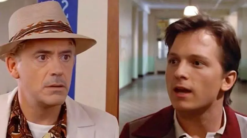 Przy pomocy Deepfake Robert Downey Jr i Tom Holland wysłane „Z powrotem do przyszłości”