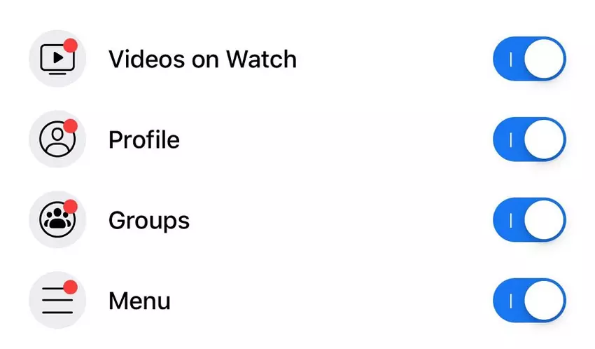 Facebook testuje możliwość, aby usunąć czerwone zawiadomienia