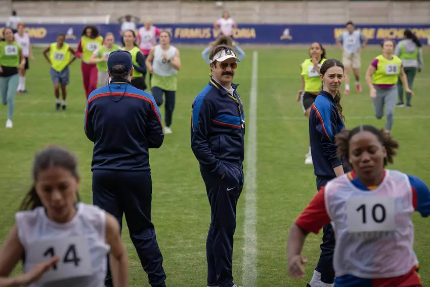 Scena z czwartego sezonu Ted Lasso