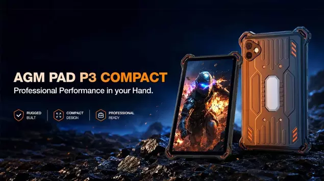 AGM Pad P3 Compact: Niezniszczalny tablet ...