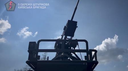 Ukraińskie Siły Zbrojne pokazują pierwsze nagranie z naziemnego drona opancerzonego w akcji
