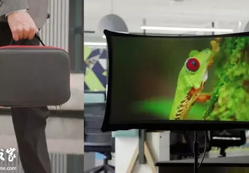 Ewolucja ekranów już dziś: zaprezentowano składany ...