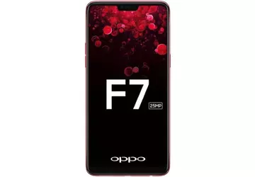 Oficjalny plakat OPPO F7: przedni aparat ...