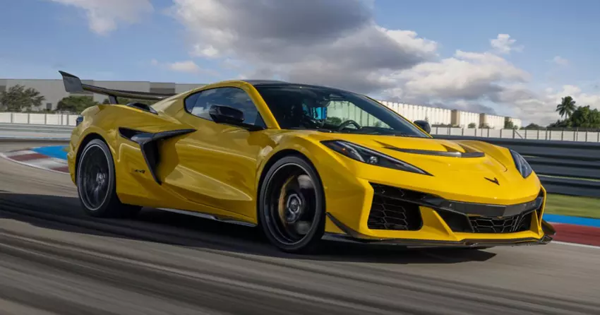 Najszybszy Chevrolet Corvette: z pakietem ZTK Performance Package 0-60 mph w 2,3 sekundy. 