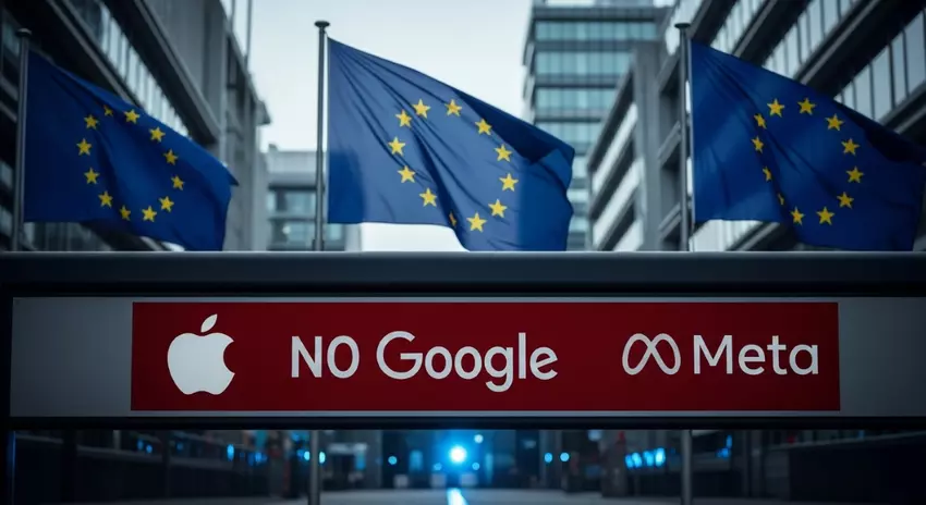 UE planuje zablokować Apple, Google i Meta w systemie danych finansowych FiDA