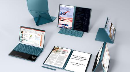 Lenovo odsłania wyjątkowy notebook Yoga Book 9i z podwójnymi ekranami OLED od 2100 dolarów