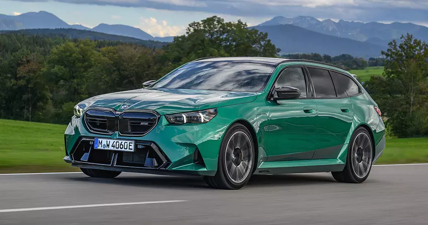 BMW M5 Touring - najmocniejszy kombi z silnikiem spalinowym w produkcji seryjnej