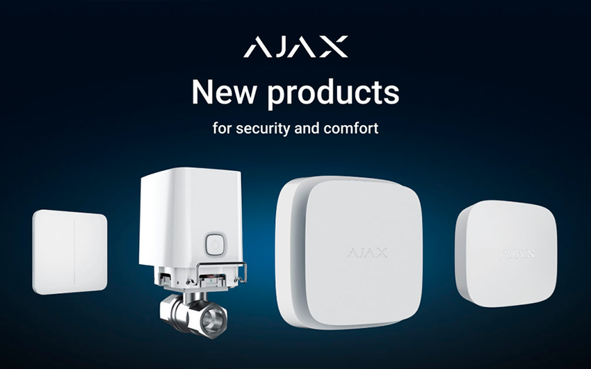Ajax Special Event 2022: technologie dla inteligentnego domu LifeQuality, LightSwitch, FireProtect 2 i WaterStop