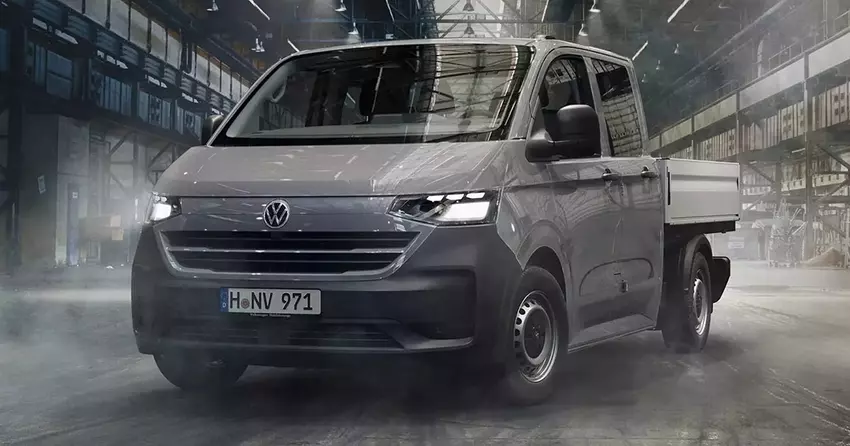 Nowy VW Transporter DoKa z otwartą platformą ładunkową jest już dostępny w konfiguratorze marki