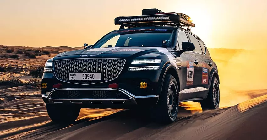 Genesis zbudował off-roadowy model GV80 na cześć zwycięzcy Dakaru z 1983 roku 