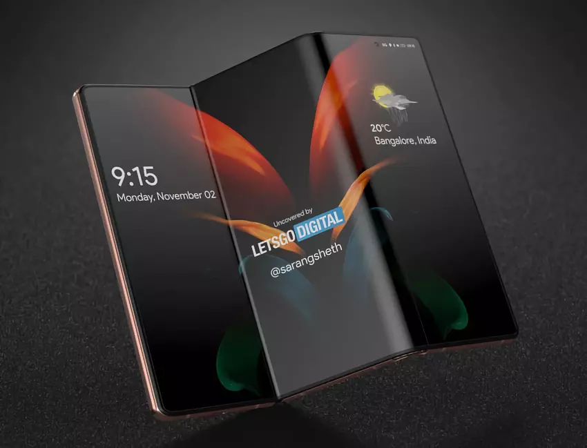 Samsung w tym tygodniu ujawni S-Foldable ekran dla Galaxy Z Fold Tab, który będzie składać się na obu stronach