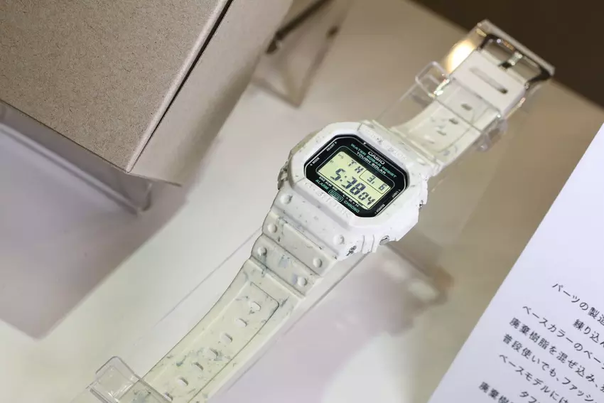 Nowy G-Shock od Casio: G-5600BG-5JR z żywicą z recyklingu i marmurowym designem