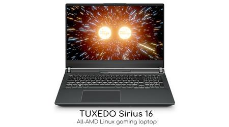 Tuxedo Sirius 16 - pierwszy na świecie laptop do gier z systemem Linux w cenie od 1 699 euro