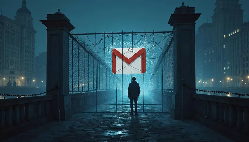 Obraz dotyczący blokady Google w Rosji