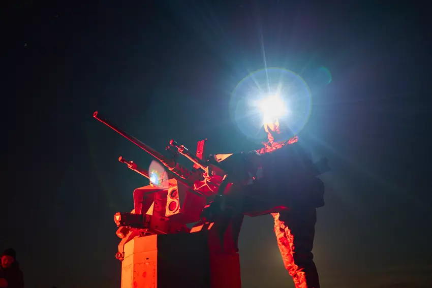 Zestaw przeciwlotniczy Sky Sentinel z karabinem M2 Browning