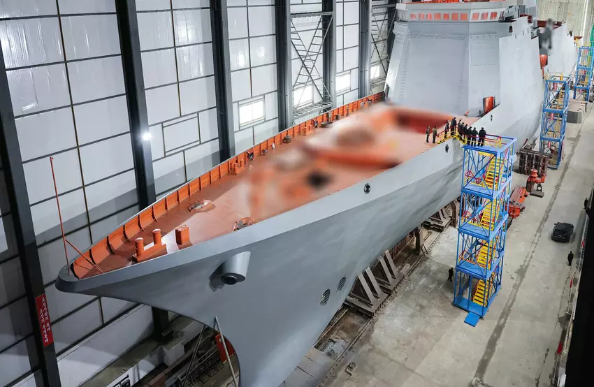 Przyszły okręt wojenny KRLD