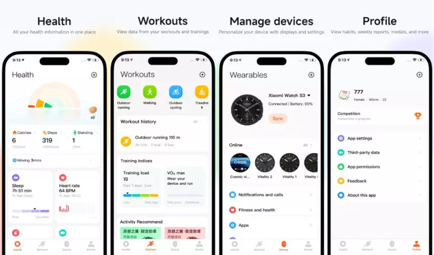 Xiaomi zaktualizowało wygląd aplikacji Mi Fitness