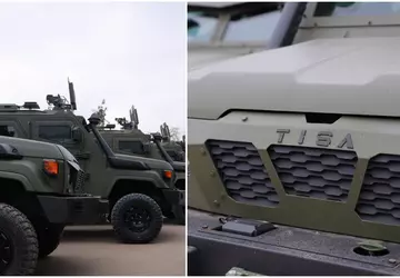 Nowe ukraińskie pojazdy opancerzone UAT-TISA już ...