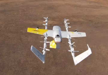 Drony Wing będą zbierać towary do ...