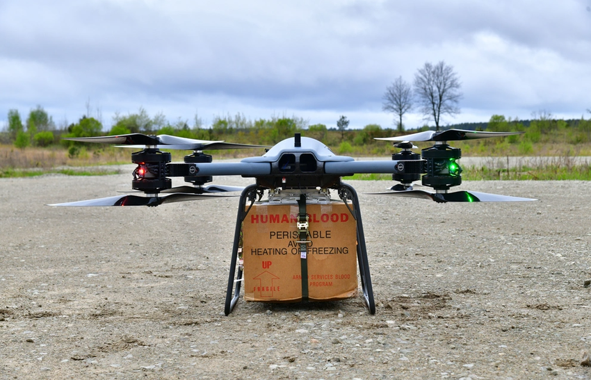 Podchwycili pomysł ZSU: armia USA testuje dostarczanie krwi dronami