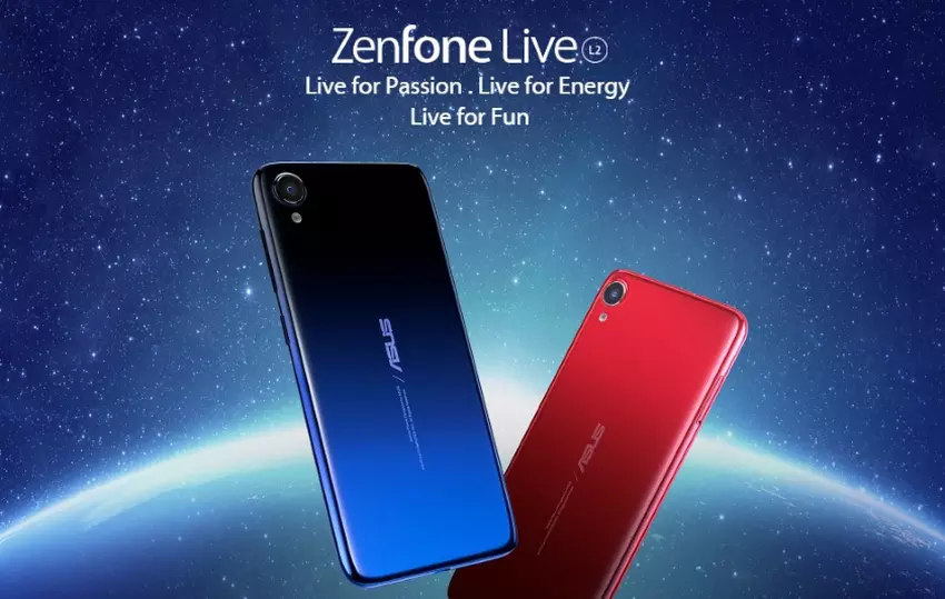Asus ZenFone Live (L2): budżetowiec z układem Snapdragon 425/430, kolorami gradientu i funkcją Face Unlock