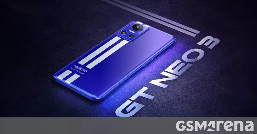 Realme GT Neo3 z szybkim ładowaniem 150 W rozpocznie globalną premierę 29 kwietnia