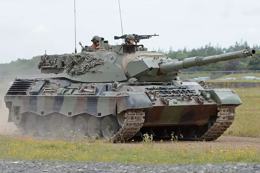 Ukraiński Leopard 1A5 wytrzymał tuzin trafień z rosyjskich dronów FPV