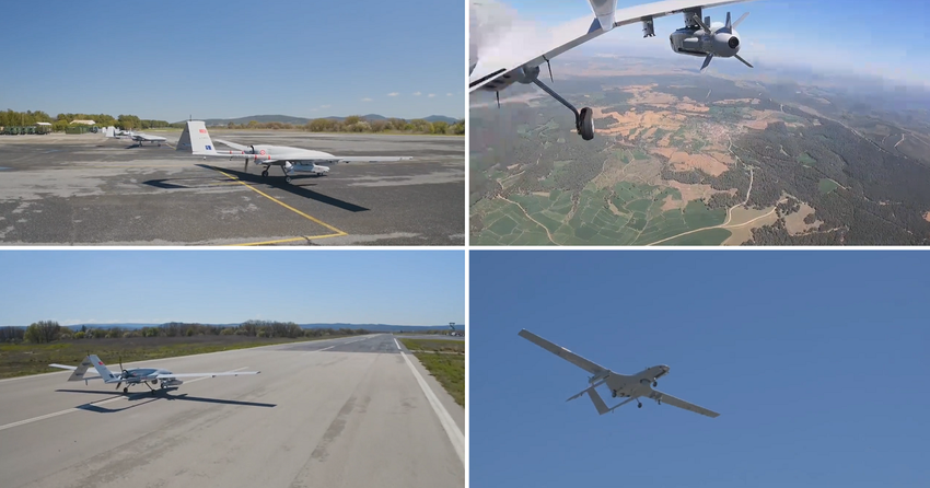 Turcja testuje Bayraktar TB2 z nowym pociskiem manewrującym Kemankes o zasięgu ponad 200 km i prędkości do 720 km/h.