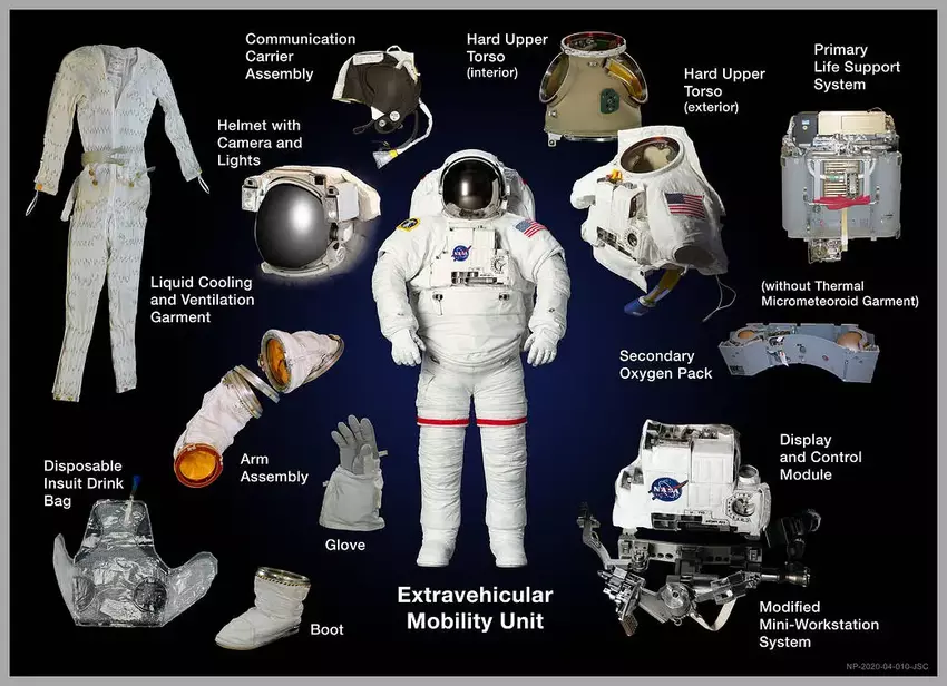 EMU Suit Illustration