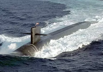 Amerykański okręt podwodny klasy Ohio z ...