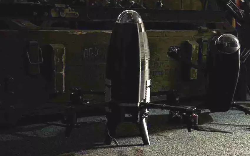 Ukraina opracowała drona przechwytującego Sting do walki z Shahedą 