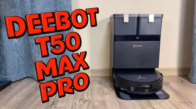 Wideorecenzja robota odkurzacza DEEBOT T50 MAX ...