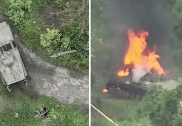 Ukraińskie drony wystrzeliły 40 × 53 ...