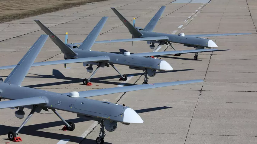 Siły Zbrojne Ukrainy zestrzeliły rzadkiego rosyjskiego drona Orion, uważanego za odpowiednik Bayraktar TB2