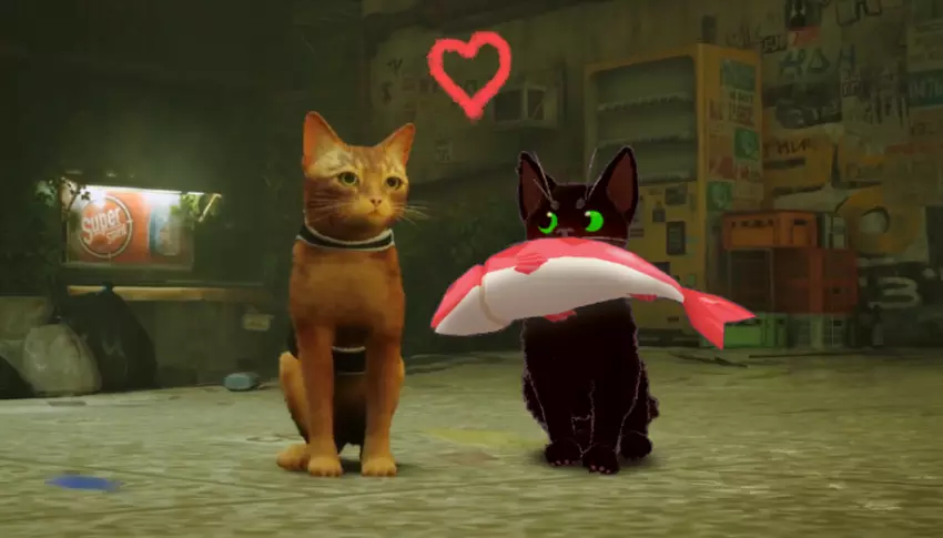 Autor gier o kotach zorganizował uroczy flashmob wokół Stray 