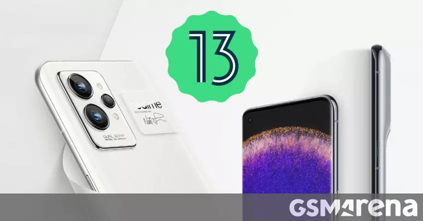 Android 13 Beta 1 jest już dostępny do pobrania dla Oppo Find X5 Pro i Realme GT2 Pro
