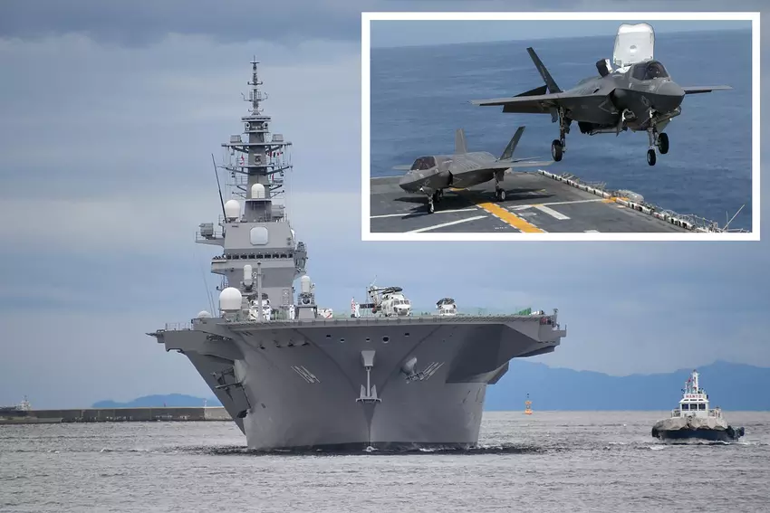 Japonia buduje lotniskowce klasy Izumo- dla amerykańskich myśliwców piątej generacji F-35B Lightning II