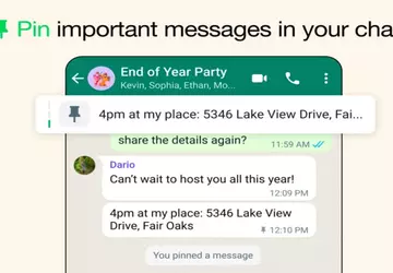 WhatsApp wypuszcza aktualizację: Możesz teraz przypiąć ...