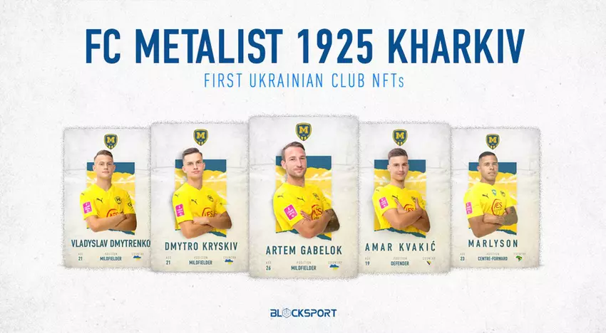 FC Metalist 1925 wyda własne NFT