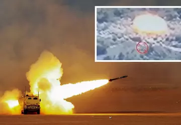 HIMARS/MLRS spektakularnie zniszczył rosyjski samobieżny moździerz ...