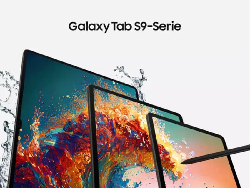 Wszystkie trzy tablety Samsung Galaxy Tab S9 ujawnione na oficjalnych renderach: Galaxy Tab S9 Ultra zachowa wycięcie na frędzle