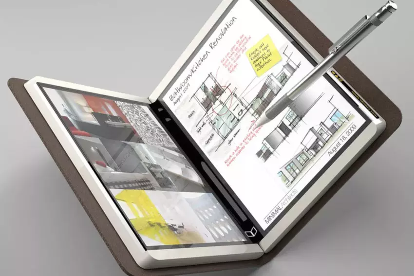 Microsoft przygotowuje składany tablet z dwoma 9-calowymi wyświetlaczami i obsługą aplikacji na Androida