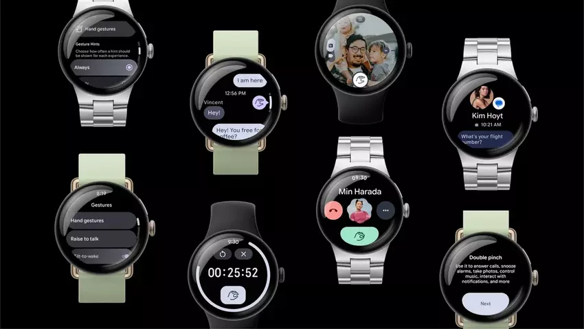 Pixel Watch 4 otrzymał aktualizację z gestami: teraz można odbierać połączenia bez dotykania ekranu