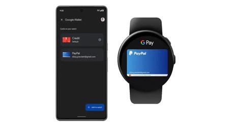 Portfel Google na Wear OS obsługuje PayPal