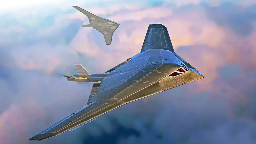 Senior Peg - czym może być bombowiec atomowy stealth Lockheed Skunk Works, który przegrał rywalizację z Northrop B-2 Spirit