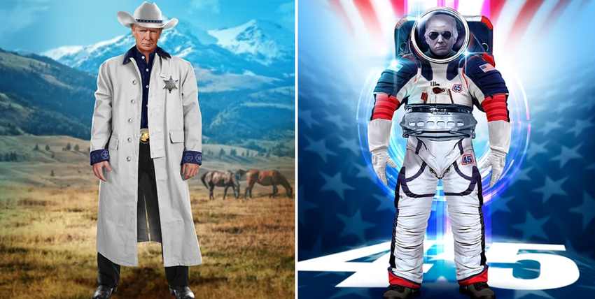 Donald Trump wypuścił kolekcję NFT za 99 dolarów - za 4455 dolarów można uczestniczyć w uroczystej kolacji z 45. prezydentem USA