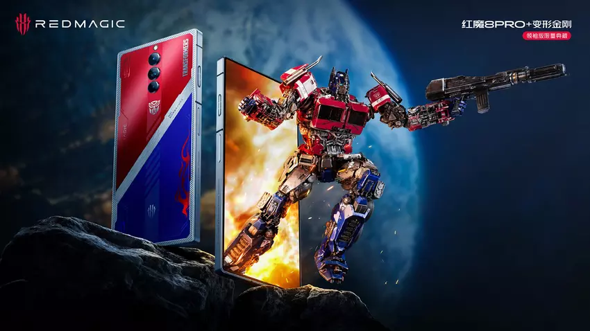 nubia ujawnia specjalną edycję Red Magic 8 Pro+ dla fanów Transformers za 935 dolarów