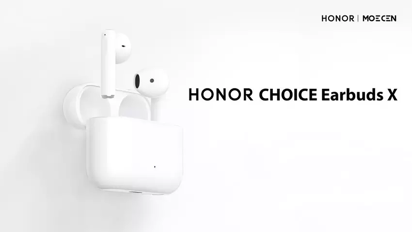 Słuchawki Honor Choice Earbuds X TWS z Bluetooth 5.2, ochroną IPX4 i autonomią do 28 godzin zostaną wydane poza Chinami