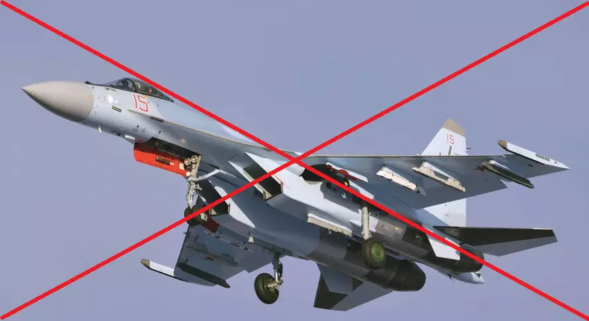 Po raz pierwszy w historii: ukraiński F-16 zestrzelił najnowszy rosyjski wielozadaniowy myśliwiec Su-35